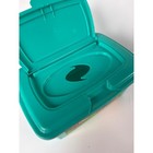 Pampers Wipes Tub Vintage 90s Baby Teal Excellent Animal Jungle Theme Refillable