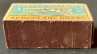 Vintage Antique Aeroplane Brand Safety Matches Full Cardboard Box Early Graphics