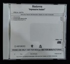 Rare Test Promotional Cd Madonna Impressive Instant Peter Rauhofer Remix Es