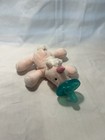 Wubbanub Infant Plush Stuffed Unicorn Animal Pacifier Holder Pink  Used