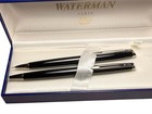 Waterman Paris  ballpoint Pen And Pencil Set  W  Case   New   Free Shipping