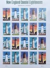 2013 England Coastal Lighthouses-5 Sheets  Total 100 Pcs