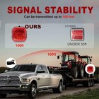 Agrieyes Halo Magnetic   Rechargeable Wireless Trailer Tow Lights Led Kit  Truck