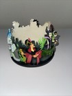 Disney Villians Jar Candle Holder Base Maleficent Ursula Captain Hook Cruella