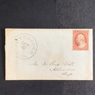 3 3293 1856 Rare Fresh Cover   4 Page Letter On Embossed Fitchburg Ashburnham Ma