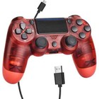 Sony Playstation Dualshock 4 Red Crystal Wireless Controller
