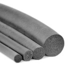 Nj Stock  4mm Diameter 33 Feet Long Epdm Sponge Rubber Round Seal Strip