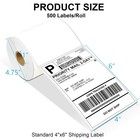 4 x6  Direct Thermal Shipping Labels Compatible For Zebra Tlp-2844 Zp-450 Gk420t