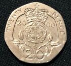 Great Britain 20 Pence 2000  World Coin  Queen Elizabeth The 2nd