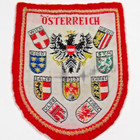 Austria Patch Vintage Souvenir Woven Fabric On Felt   sterreich Crest