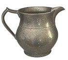 Wilton Armetale Plough Pewter English Tavern Pitcher 48 Oz  Water  Vintage 1970s