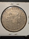 Silver 1897 Philippines 1 Peso Silver World Coin   1st Year Of Issue    1