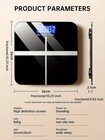 Electronic Digital Weight Scale Lcd Display High Precision Body Bathroom Scale A