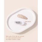 Toddler Hair Clips 40pcs Baby Girl Hair Bows Non Slip Floral Print Snap