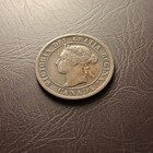 1896 Canada Large Cent Victoria Canadian Penny Copper Coin Cent
