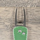 Pitchfix Hybrid 2 0 Switchblade Divot Tool Green W  Ball Marker        Company Logo