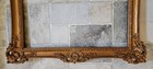 Vtg Large Ornate Baroque Style Wood   Resin 42 x30 