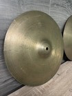 Vintage Avedis Zildjian Hi-hat Cymbals 14    Pair 1950s 1960s  2662