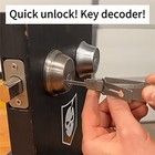 2 In 1 Lock Key Precision Hook And Pick Set For Car Unlocking Repair Tools Ss001