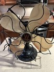 Antique Westinghouse 315734 12  Desk Fan 4 Brass Blade 3 Speed