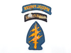 Original Vietnam War Us Army Airborne Special Forces Merrowed Edge Patch