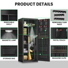 20 Gun Rifle Safe  Large Unassembled Biometric Gun Safe For Rifles And Shotguns