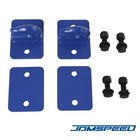 2x 3 8  Bolt On Tractor Bucket Grab Hooks Fits Loader Tractor Bucket Heavy Duty