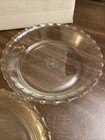 Vtg  50s Pyrex  206 Tart Mini Pan Pie Plate W scalloped Fluted Edge 6  Round Usa