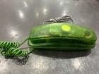 Vintage 1990s Conair Corded Green Transparent See Through Telephone Retro Phone