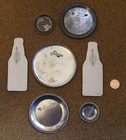 Vintage Alcohol Related Buttons Complete Beer   Party Animal  lot Of 7 