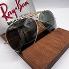1980 s 62mm Vintage B l Ray-ban L2112 Gep G15 Outdoorsman Ii Aviator Sunglasses