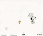 Charlie Brown Thanksgiving Peanuts Cel Setup N Draws 1973 Schulz Melendez T5