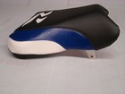 Custom Front Seat Cover Black blue white Will Fit Suzuki 2003 04 Gsx1000r