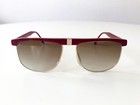 Vintage Zeiss 5899 Titanium Brown Gold Sunglasses West Germany Rare Large Nos