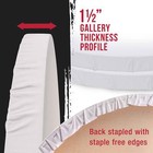 36 Inch Diameter Round 12 Ounce Primed Gesso Acid-free Stretched Canvas 2-pack