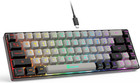65  Gaming Keyboard Wired Backlit Mini Ultra-compact Anti-ghosting 68 Keys