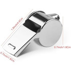 24-pack Stainless Steel Whistles With Lanyards - Loud  Clear Sound For Coaches 