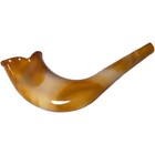 Plastic Quality Shofar- Natural Color 1 In Package