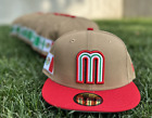 New Era Authentic 2023 Wbc Mexico World Baseball Classic Khaki beige   Red