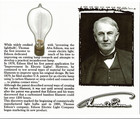 Thomas Edison Handwritten Note Jsa Loa Custom 8x10 Le 1 1 Rare Auto Z1073