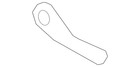 Genuine Gm Jet Black Front Seat Adjuster Handle 23505230