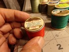 Vtg J p Coats Dual Duty    Cotton Covered Poly Thread Spools   19 New   Used