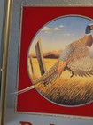 1992 Budweiser King Of Beers Bird Hunting Pheasant Gold Bar Mirror Sign 16 5x14 