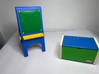 Little Tikes Dollhouse Furniture  5593 Easel And Toy Storage Chest