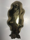 Vintage Virginia Metalcrafters Lemon Leaf Tray 3-50 Va Vmc Brass Copyright 1951