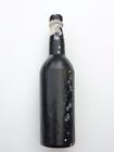Antique  Sea Salvaged Black Bottle - C W   Co 3 Piece Bottle Circa 1870s