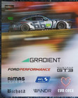 2025 Gradient Racing Ford Mustang  66 Autographed Hero Card Imsa Rolex 24