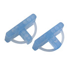 Tavy 3 16 In  5mm  T-shaped Tile Spacers Blue Plastic 100 Pack