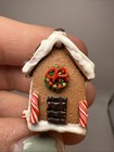 Dollhouse Miniature 1 12 Scale Gingerbread House Shelf Decor Holiday Decor  2