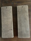 Pair Of Vintage Wooden Man And Woman Speculoos Cookie Molds wall Hangings